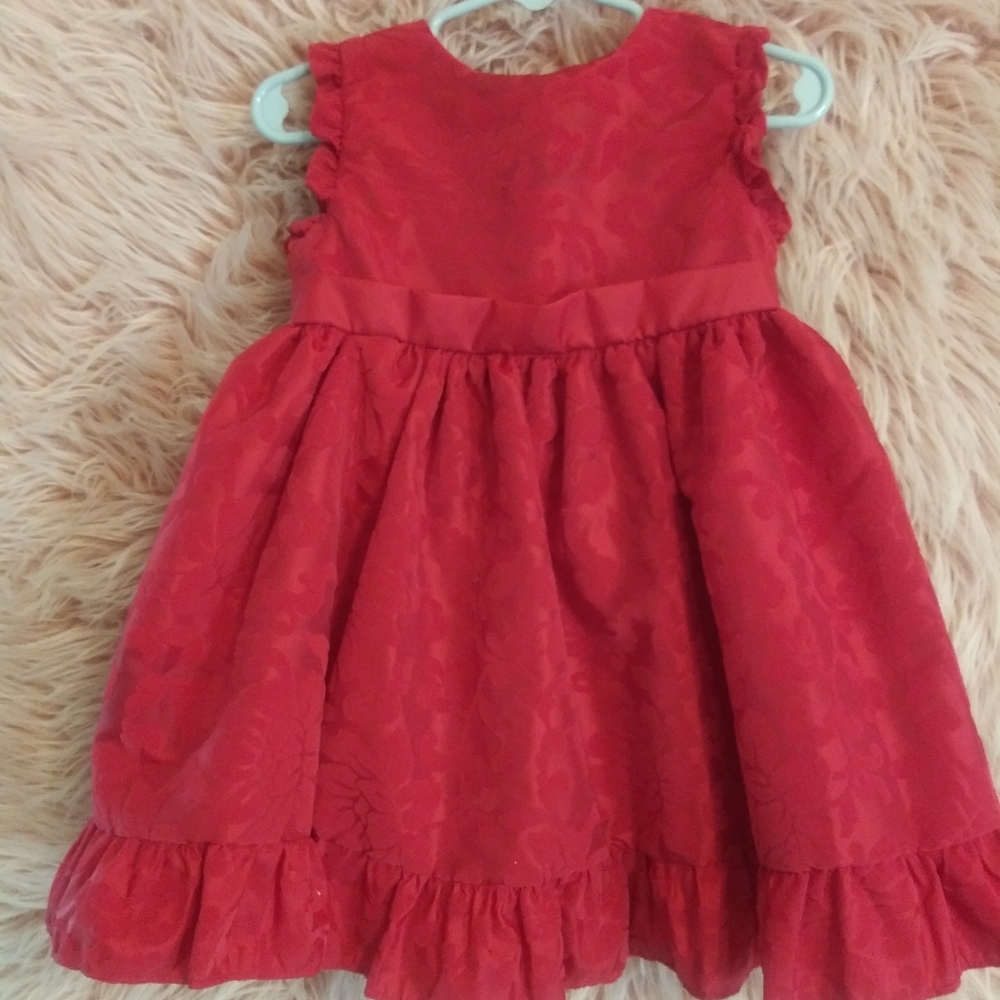 Baby red dress